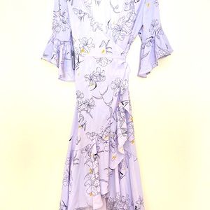 Purple Puff Tiger Lilies Dress. Nordstrom. New with tag